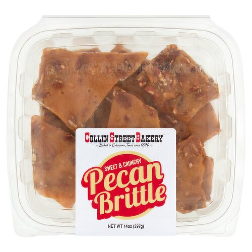 Collin Street Bakery Sweet & Crunchy Pecan Brittle, 14 oz