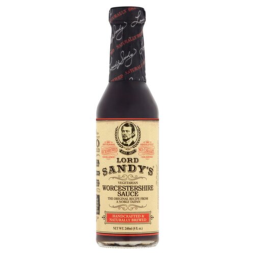 Lord Sandy's Vegetarian Worcestershire Sauce, 8 fl oz