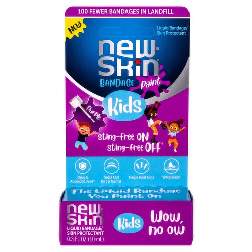 New-Skin Kids Paint Purple Liquid Bandage, 0.3 fl oz