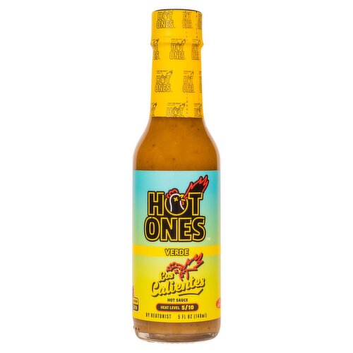 Hot Ones Verde Los Calientes Hot Sauce, 5 fl oz