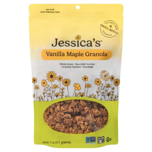 Jessica's Vanilla Maple Granola, 11 oz