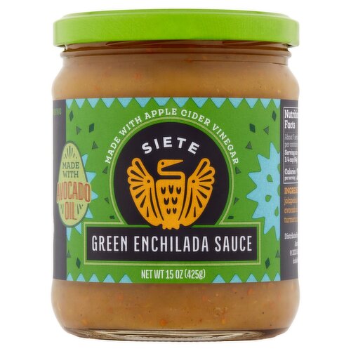 Siete Green Enchilada Sauce, 15 oz