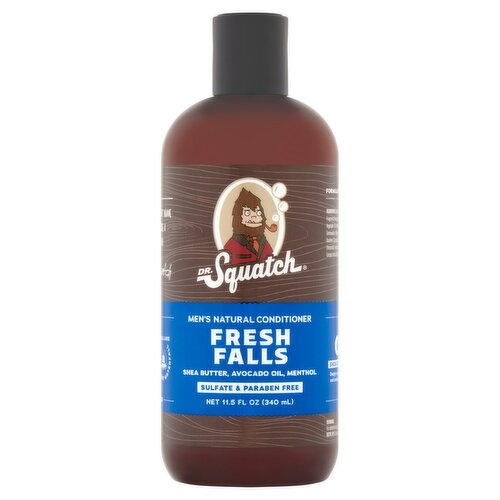 Dr. Squatch Fresh Falls Men's Natural Conditioner, 11.5 fl oz