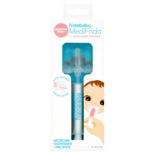 Fridababy MediFrida Medicine Dispenser + Pacifier, 0+ Months