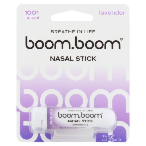 Boom.Boom Lavender Nasal Stick, 0.035 oz, 1 count