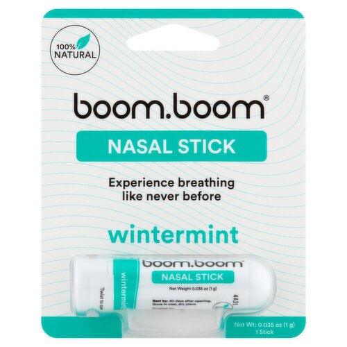 Boom.Boom Wintermint Nasal Stick, 0.035 oz, 1 count