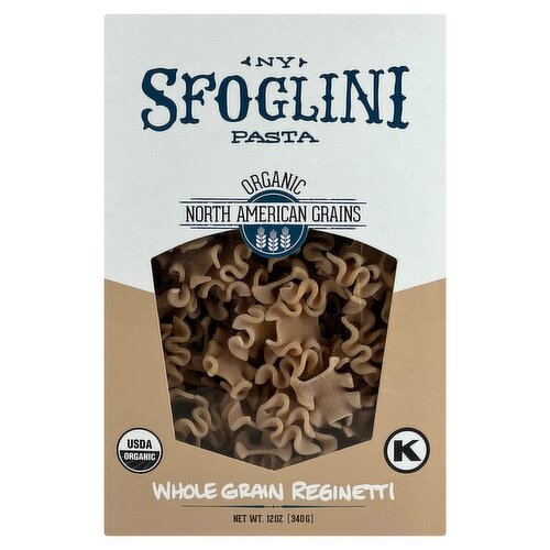 Sfoglini Organic Whole Grain Reginetti Pasta, 12 oz