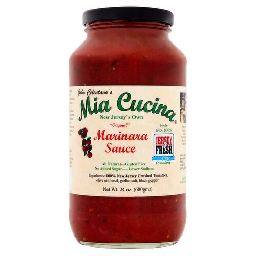 Mia Cucina Original Marinara Sauce, 24 oz