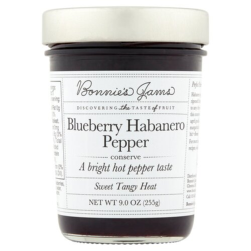 Bonnie's Jams Blueberry Habanero Pepper Conserve, 9.0 oz