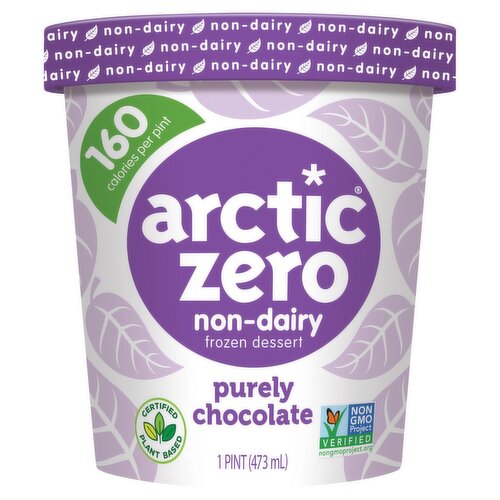 Arctic Zero Purely Chocolate Non-Dairy Frozen Dessert, 1 pint