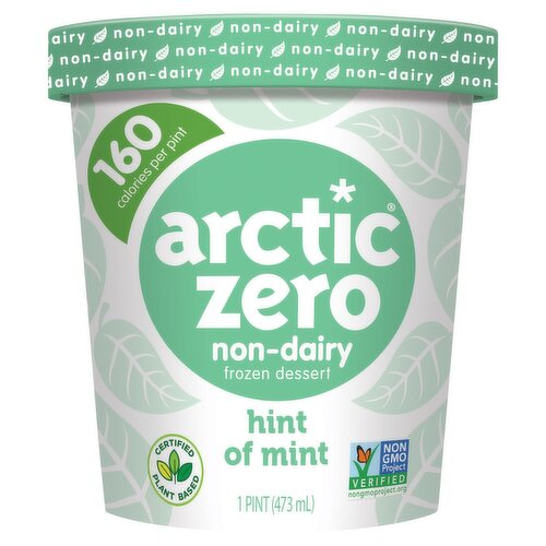 Arctic Zero Hint of Mint Non-Dairy Frozen Dessert, 1 pint