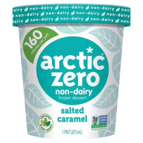 Arctic Zero Salted Caramel Non-Dairy Frozen Dessert, 1 pint