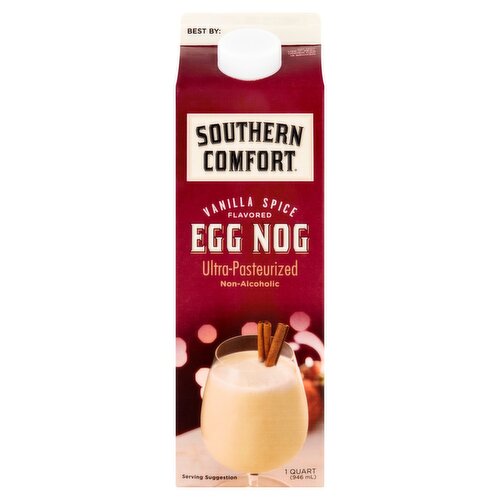 Southern Comfort Vanilla Spice Flavored Egg Nog, 1 quart