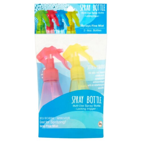 6 oz Multi-Use Spray Bottle, 2 count