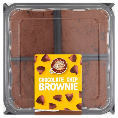 Gala Bakery Chocolate Chip Brownie, 9.3 oz