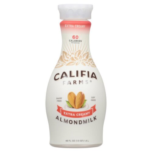 CALIFIA FARMS Extra Creamy Almondmilk, 48 fl oz