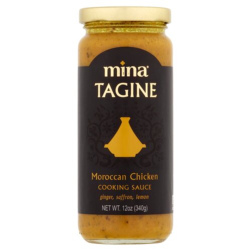 Mina Moroccan Chicken Cooking Sauce, 12 oz