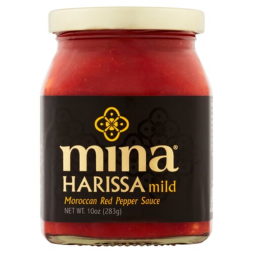 Mina Harissa Mild Moroccan Red Pepper Sauce, 10 oz