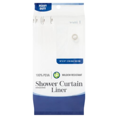 Jacent Heavy Duty Shower Curtain Liner