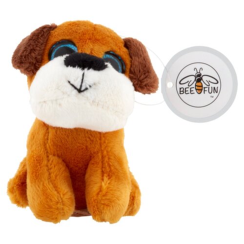 Jacent Bee Fun Dog Plush Keychain