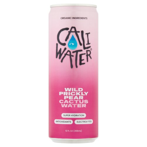 Cali Water Wild Prickly Pear Cactus Water, 12 fl oz