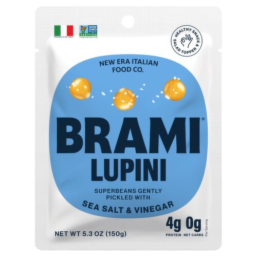 Brami Sea Salt & Vinegar Lupini, 5.3 oz