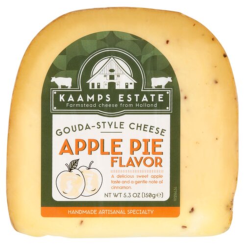 Kaamps Estate Apple Pie Flavor Gouda-Style Cheese, 5.3 oz