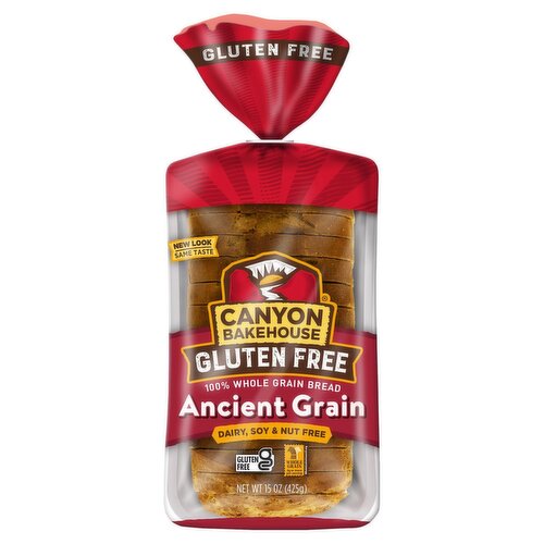 Canyon Bakehouse Gluten Free Ancient Grain Bread, 15 oz