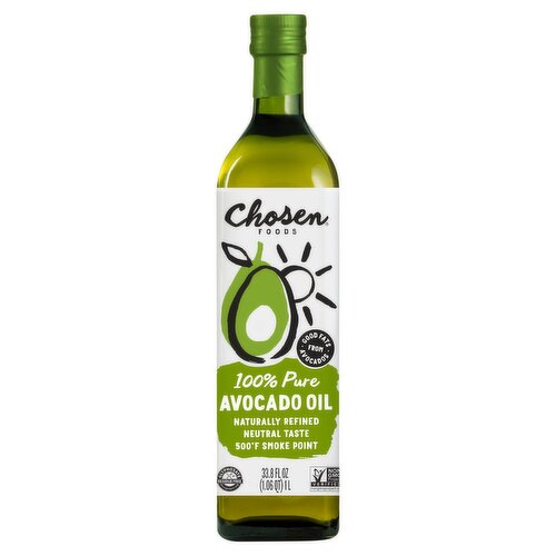 Chosen Foods 100% Pure Avocado Oil, 33.8 fl oz