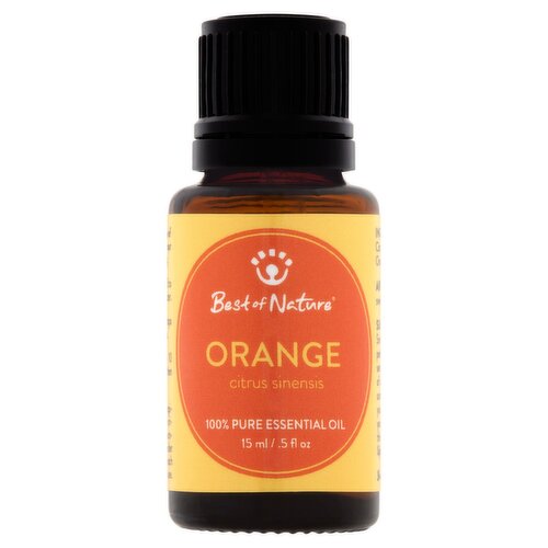 Best of Nature Orange 100% Pure Essential Oil, .5 fl oz