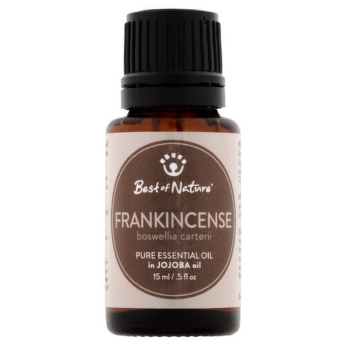 Best of Nature Frankincense Pure Essential Oil in Jojoba Oil, .5 fl oz