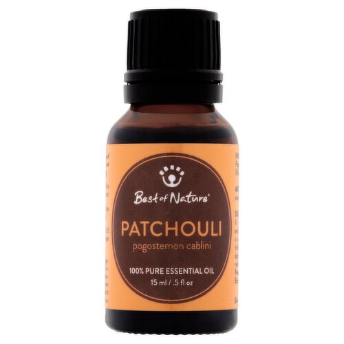 Best of Nature Patchouli 100% Pure Essential Oil, .5 fl oz