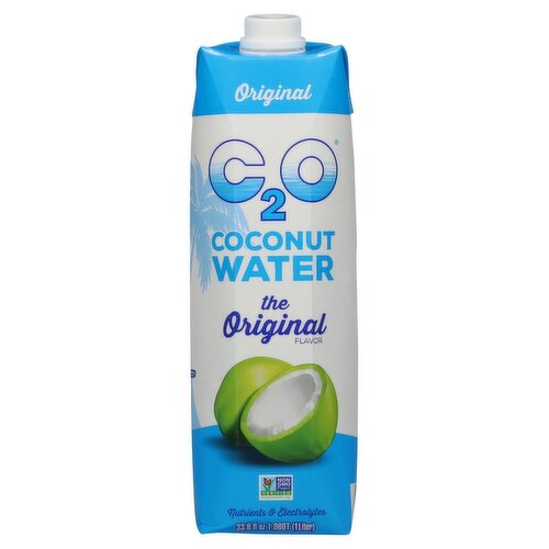 C2O The Original Flavor Coconut Water, 33.8 fl oz