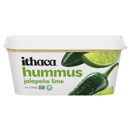 Ithaca Jalapeño Lime Hummus, 10 oz