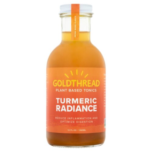 Goldthread Turmeric Radiance Plant Based Tonics, 12 fl oz 