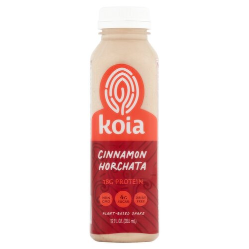 Koia Cinnamon Horchata Plant-Based Shake, 12 fl oz