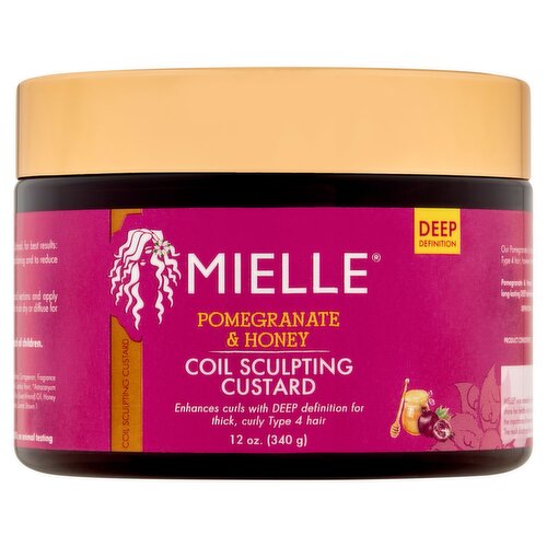 Mielle Pomegranate & Honey Coil Sculpting Custard, 12 oz