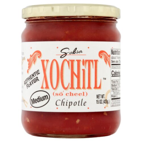 Xochitl Medium Chipotle Salsa, 15 oz