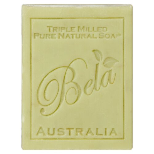 Bela Gardeners with Crushed Leaf, Bran & Oats Triple Milled Pure Natural Soap, 3.3 oz
