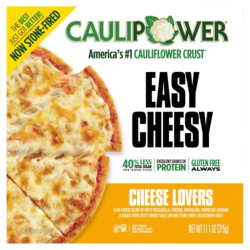 CAULIPOWER Easy Cheesy Cheese Lovers Pizza, 11.1 oz