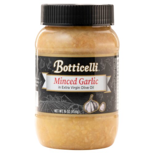 Botticelli Minced Garlic in Extra Virgin Olive Oil, 16 oz