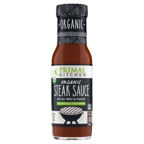 Primal Kitchen Organic Steak Sauce, 8.5 oz