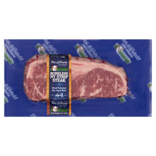 Pat Lafrieda Meat Purveyors Boneless NY Strip Steak, 12 oz