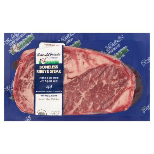 Pat La Frieda Boneless Ribeye Steak, 12 oz