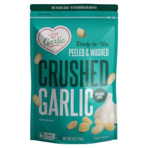 Love My Garlic Crushed Garlic, 6 oz