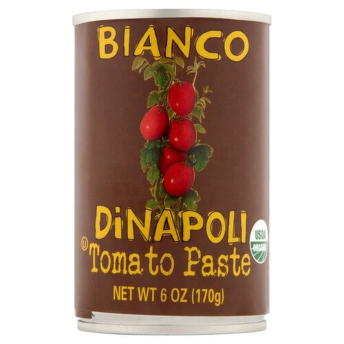 Bianco DiNapoli Tomato Paste, 6 oz