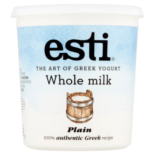 Esti Whole Milk Plain Greek Yogurt, 32 oz