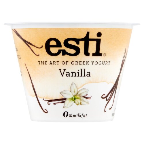 Esti Vanilla Greek Yogurt, 5.3 oz