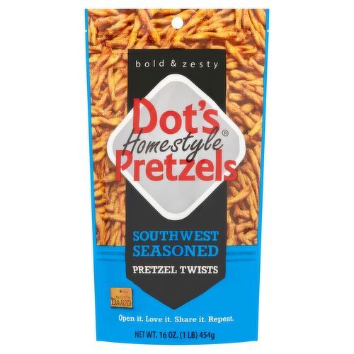 Dot's Homestyle Pretzels Southwest Seasoned Pretzel Twists, 16 oz