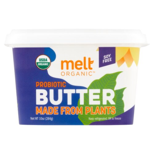 Melt Organic Probiotic Butter, 10 oz